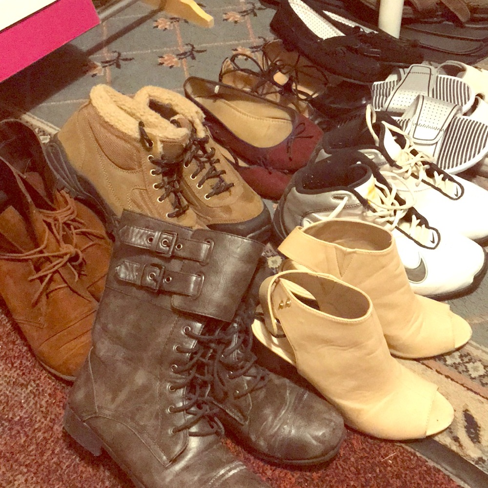 Lightly used shoes